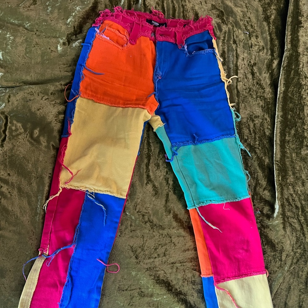 Jaded London Matching patchwork set